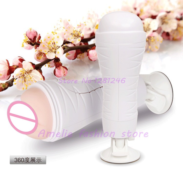 Big Hands Free Male Masturbators Cup Silicone Artificial Pussy Realistic Vagina Powerful Suction Cup Adult Sex Products For Men 6