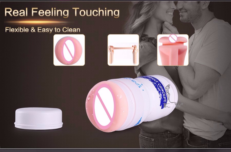 Masturbator Artificial Vagina Pocket Pussy Masturbator for Man Male Masturbator Pussy Adult Sex Toys for Men Sex Product 49% [ 17