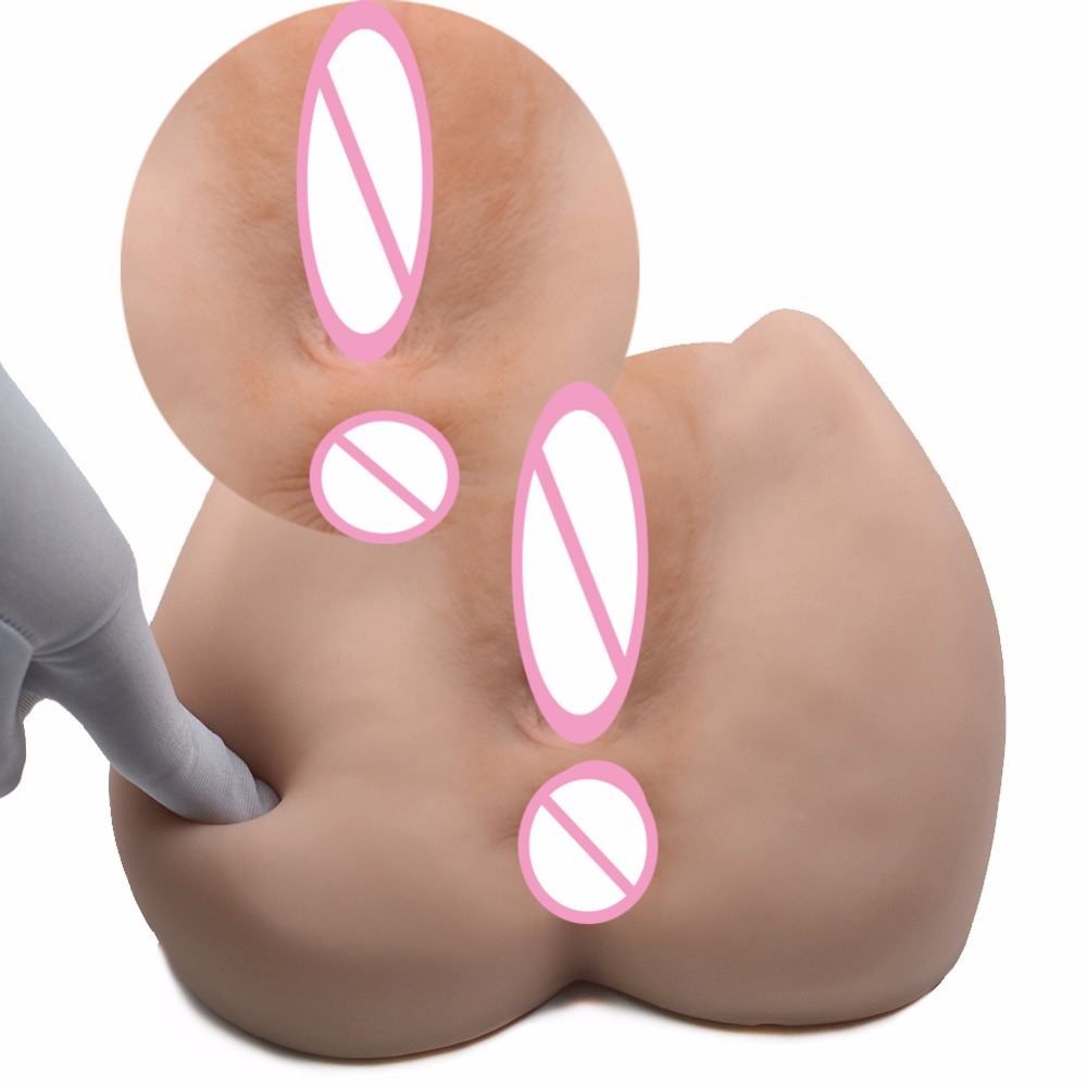 Mlsice 3D Realistic Silicone Ass Anal Vagina Pussy Lifelike Male Masturbator Real Masturbation Doll Adult Sex Toys for Men 8